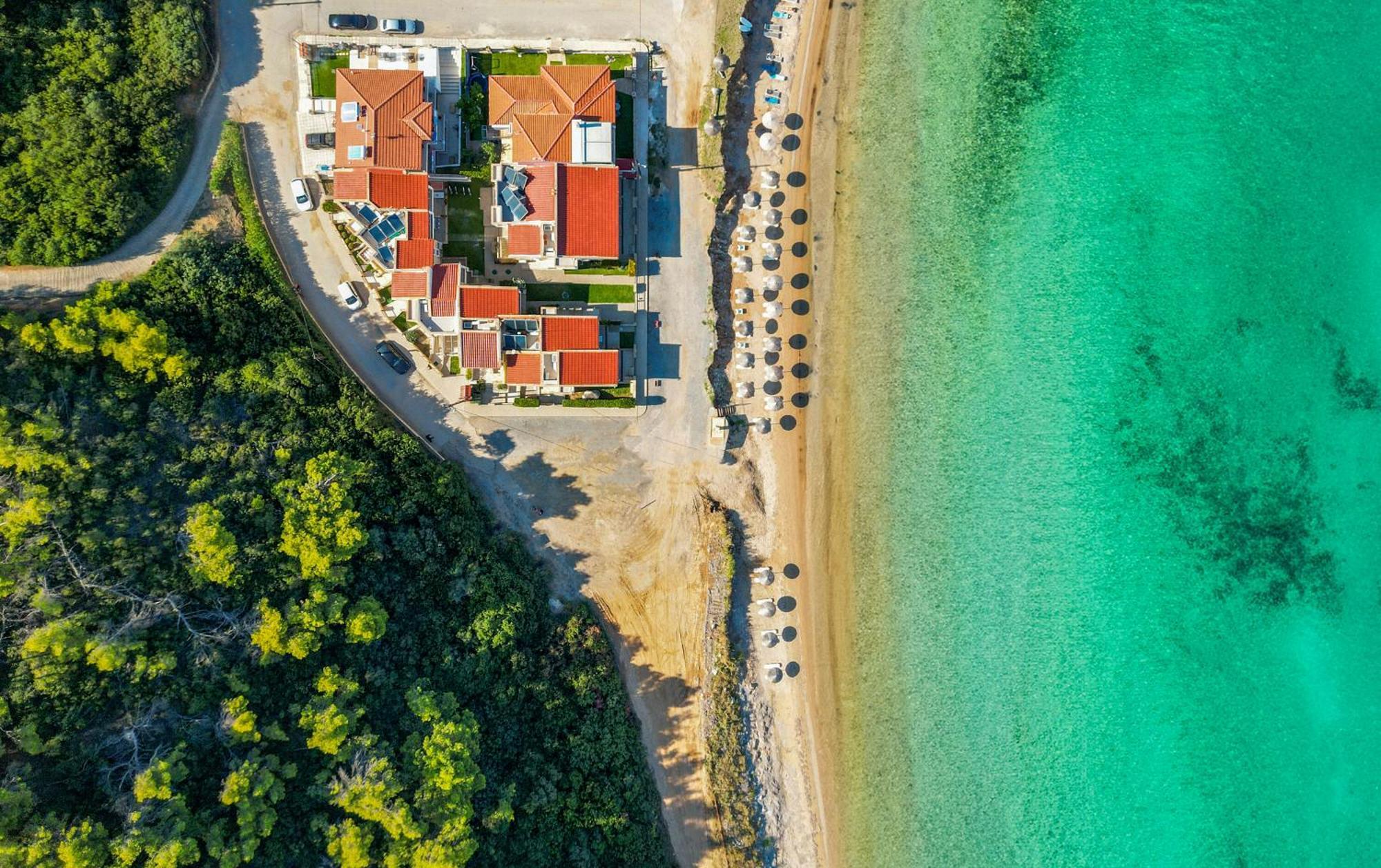 Elpiniki Luxury Apartments Néa Poteídaia Eksteriør bilde