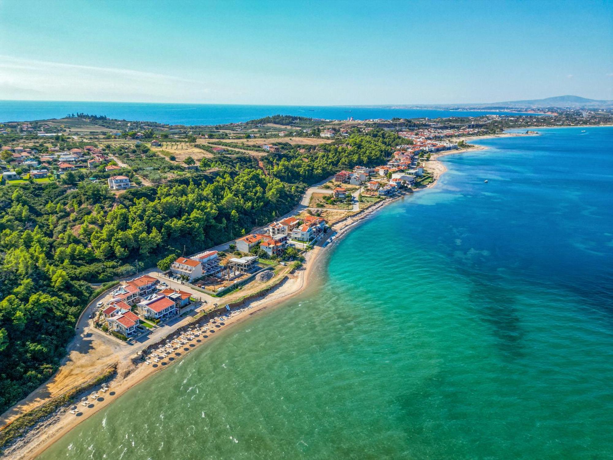 Elpiniki Luxury Apartments Néa Poteídaia Eksteriør bilde